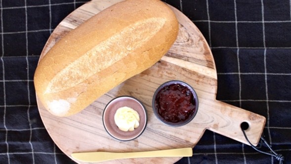 Lille Franskbrød m. birkes