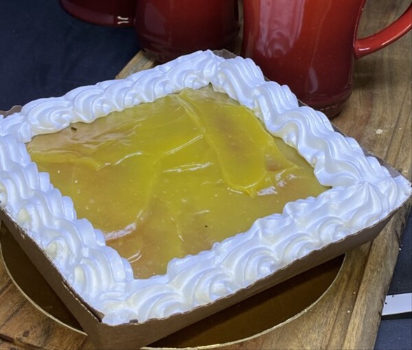 Frisk citronkage m. marengs