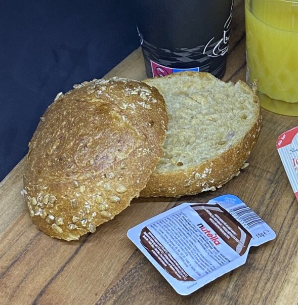 Spelt-honning stykke