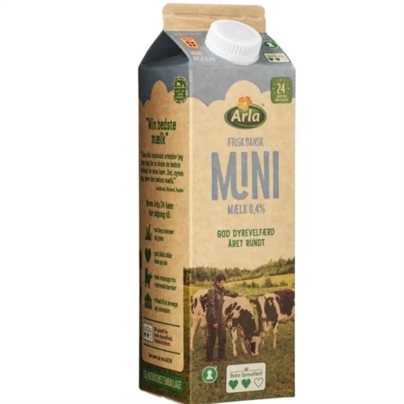 1l ØKO Minimælk