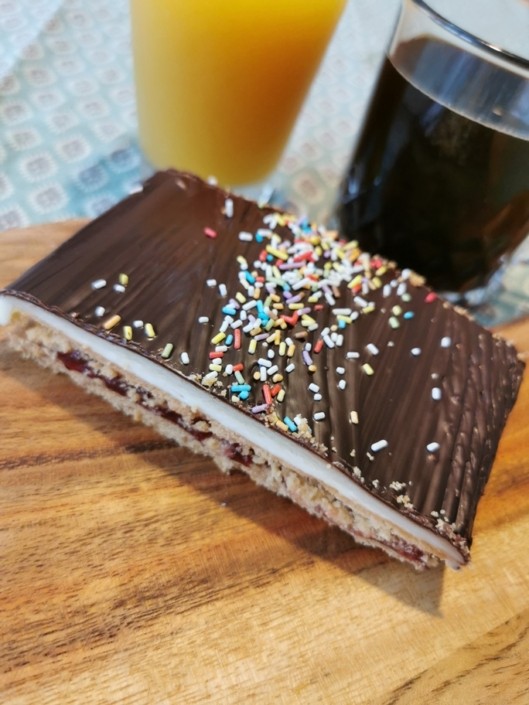 Luksus Hindbærsnitte